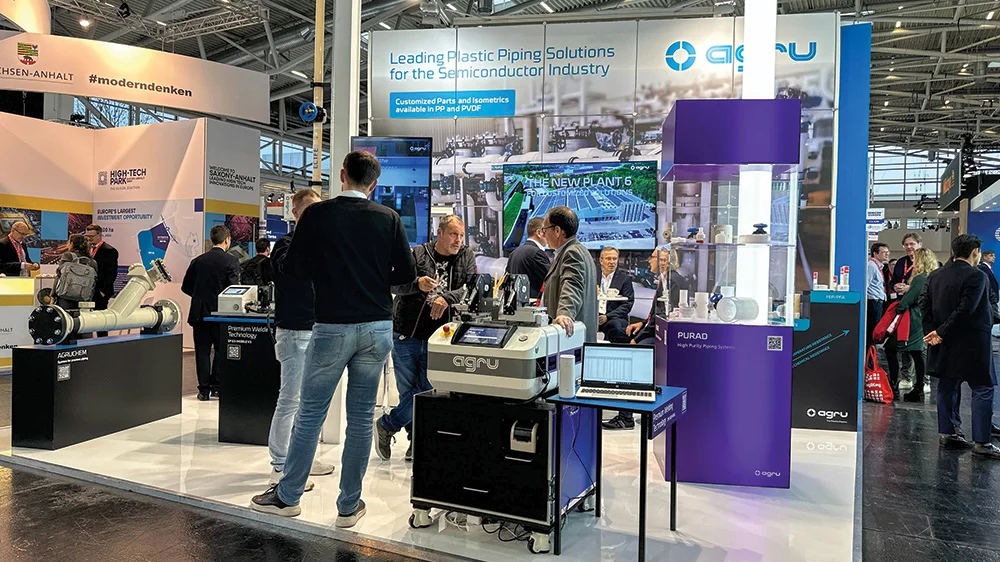 AGRU, Münih’teki SEMICON Europa Fuarında Büyük İlgi Gördü!